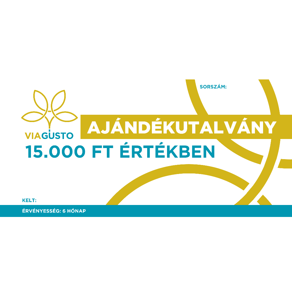 Főzőkurzus ajándékba 15.000 ft értékben